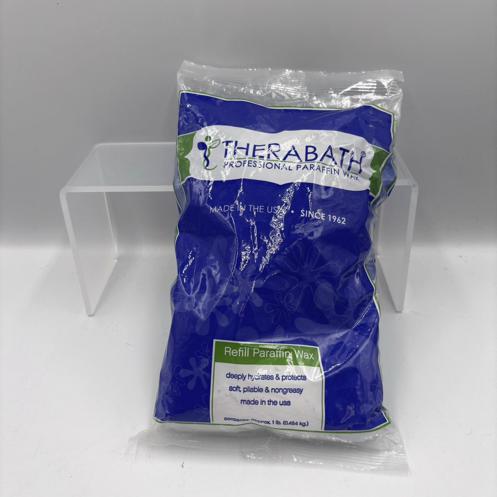 Therabath Professional Paraffin Wax 1lb Hydrates Pliable Non Greasy Scent-Free